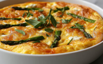 Spargel Frittata